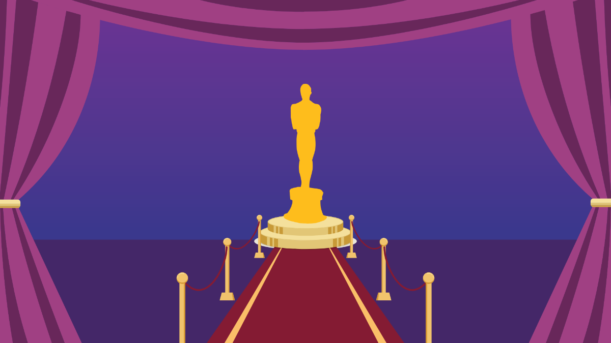 Oscar Background Template