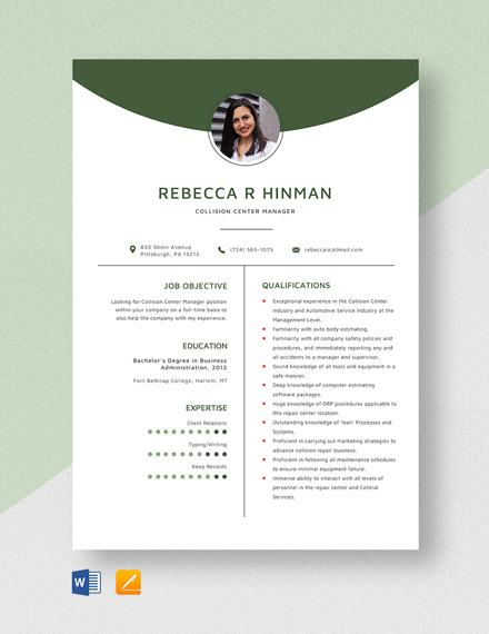 Distribution center general manager resume