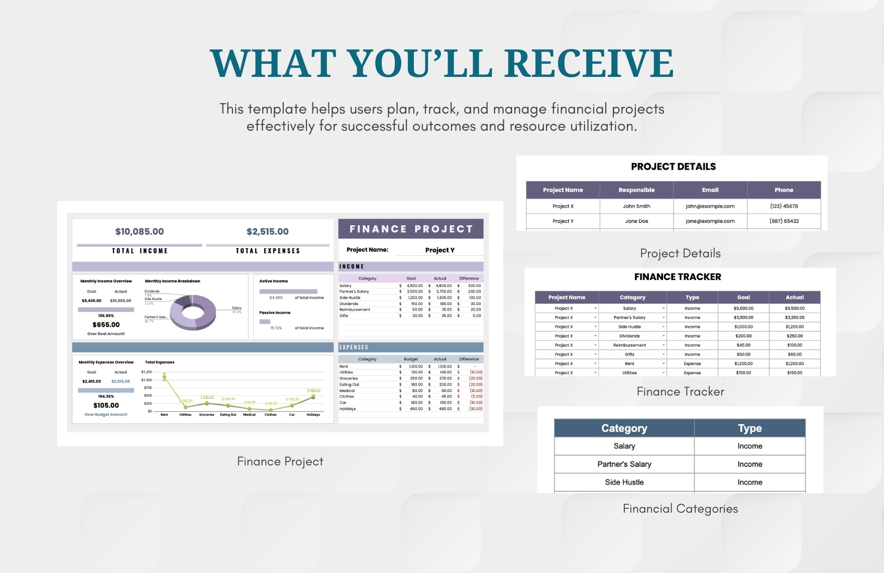Finance Project Template
