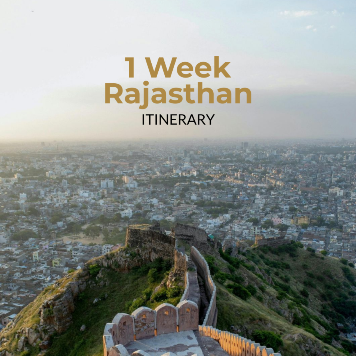 1 Week Rajasthan Itinerary Template - Edit Online & Download