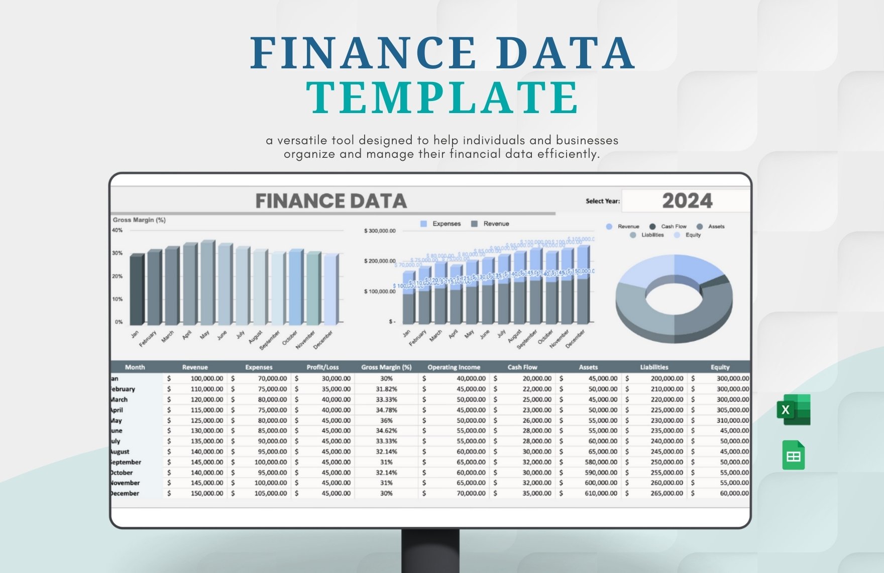 Finance Data Template