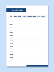 Hourly Bathroom Cleaning Schedule Template in Microsoft Word | Template.net