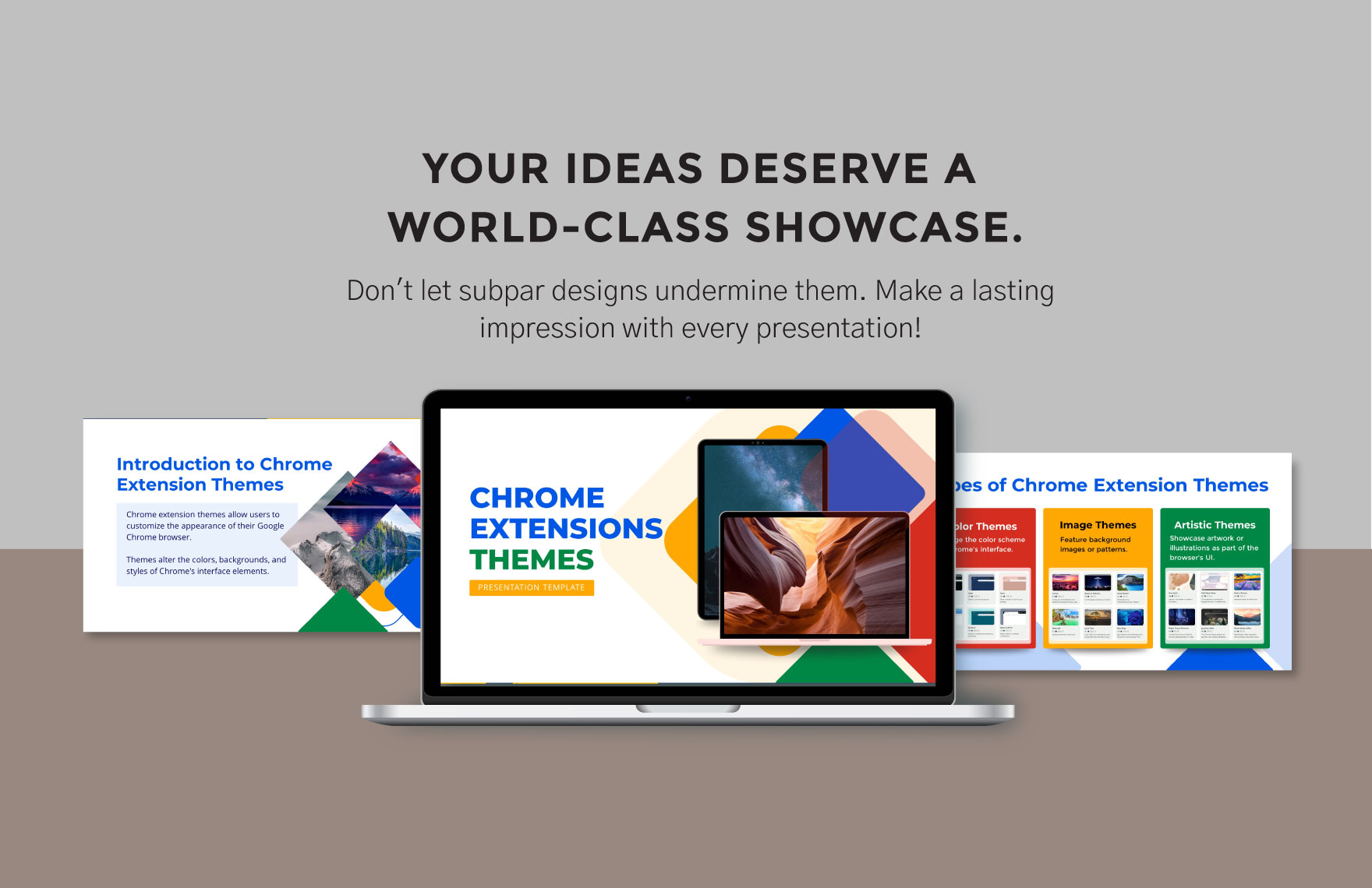 Chrome Extensions Themes Template