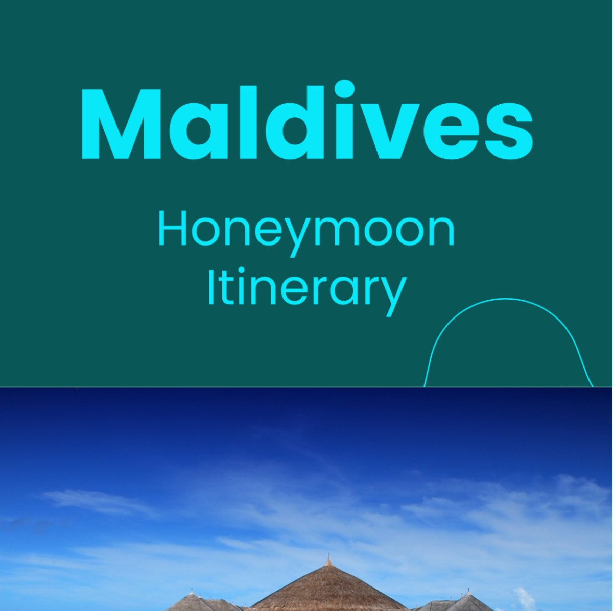 Maldives Honeymoon Itinerary Template - Edit Online & Download