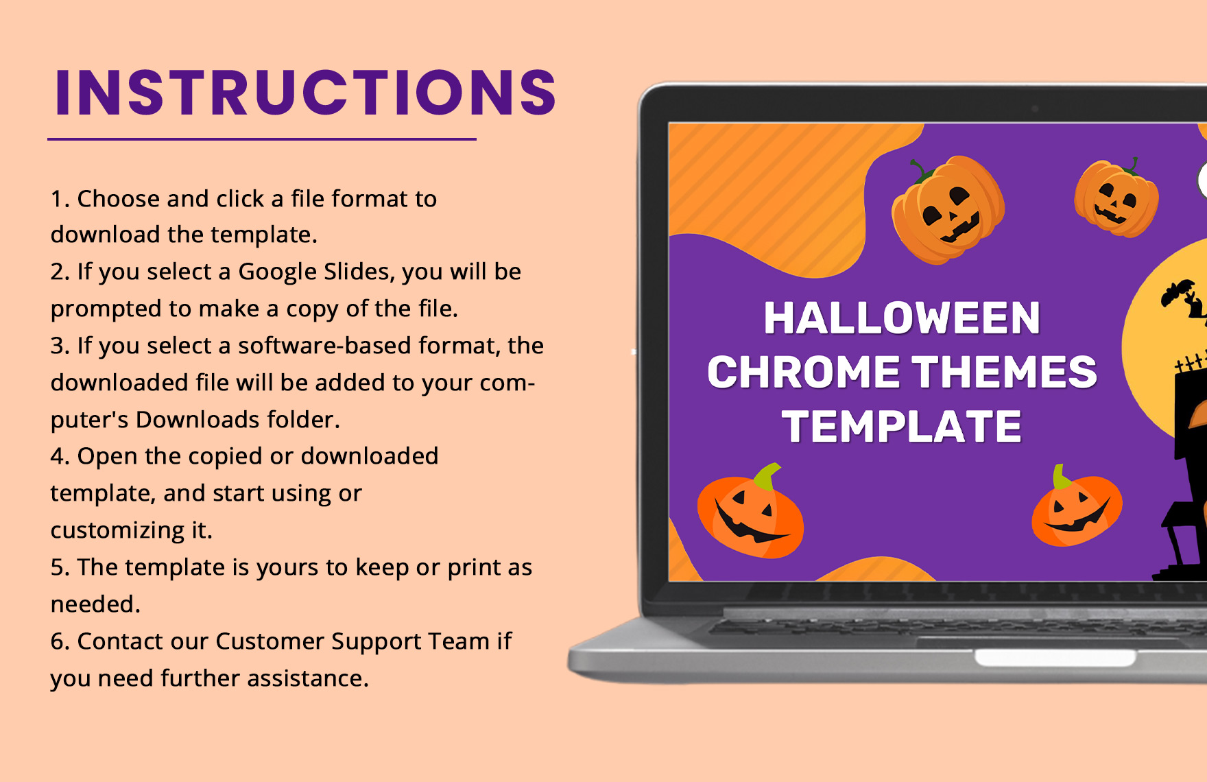 Halloween Chrome Themes Template
