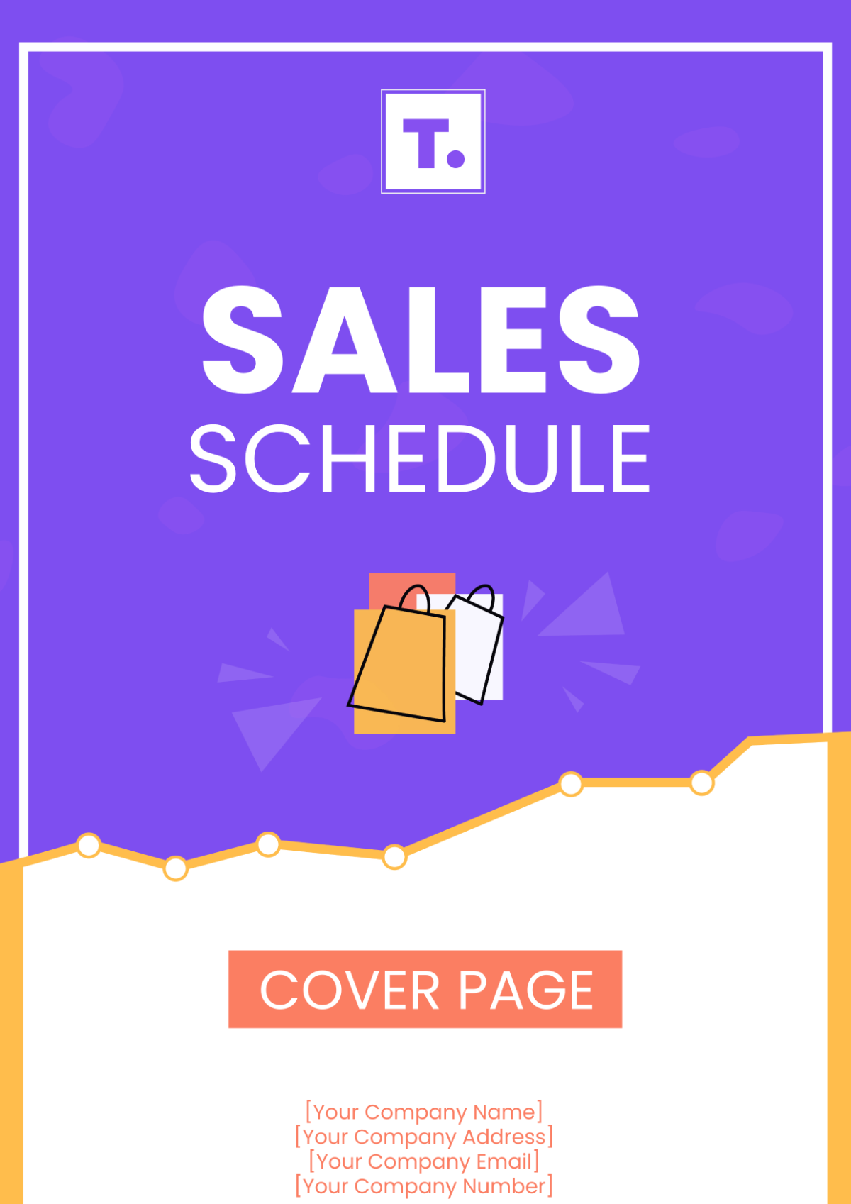 Sales Schedule Cover Page