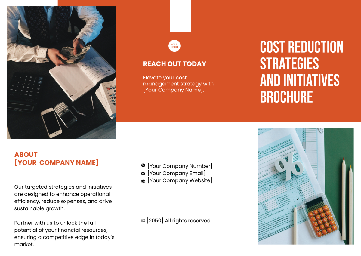 Cost Reduction Strategies and Initiatives Brochure