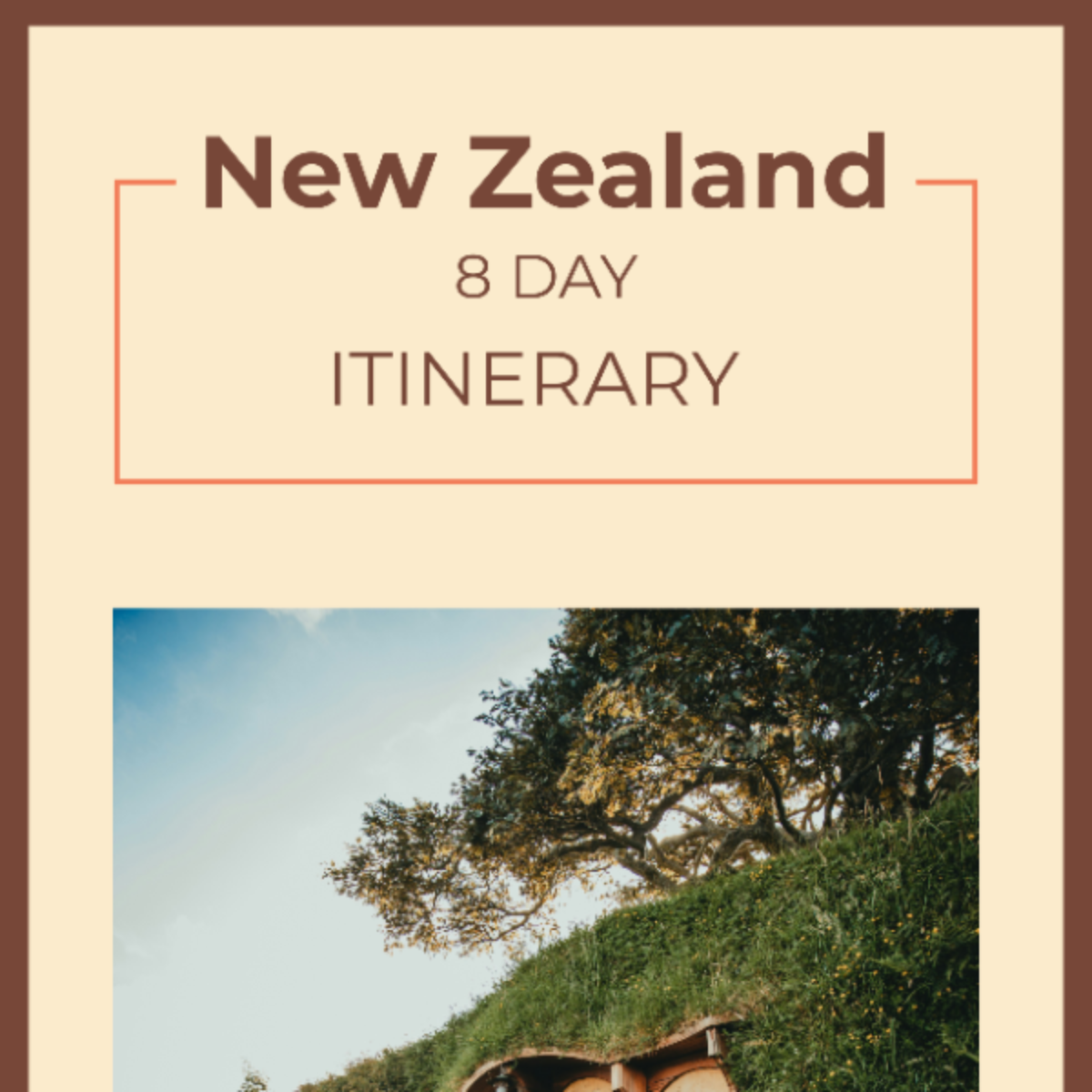 8 Day New Zealand Itinerary Template - Edit Online & Download