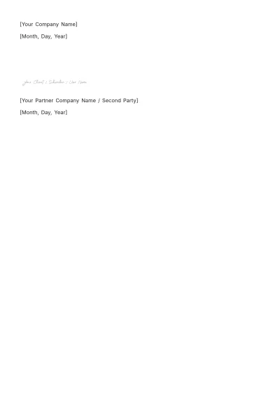 Free Sales B2B Quote SLA Template to Edit Online
