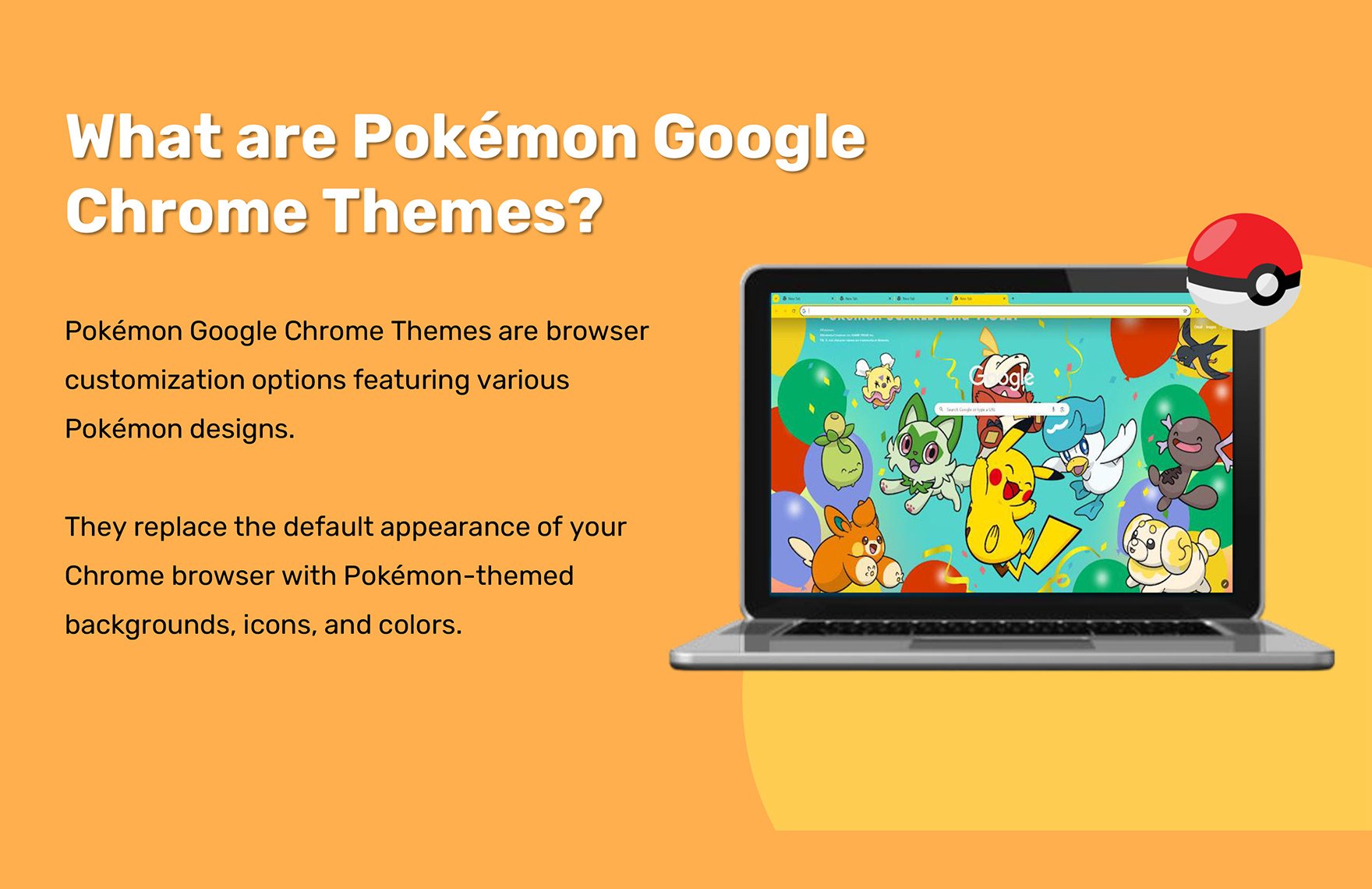 Pokemon Chrome Themes Template