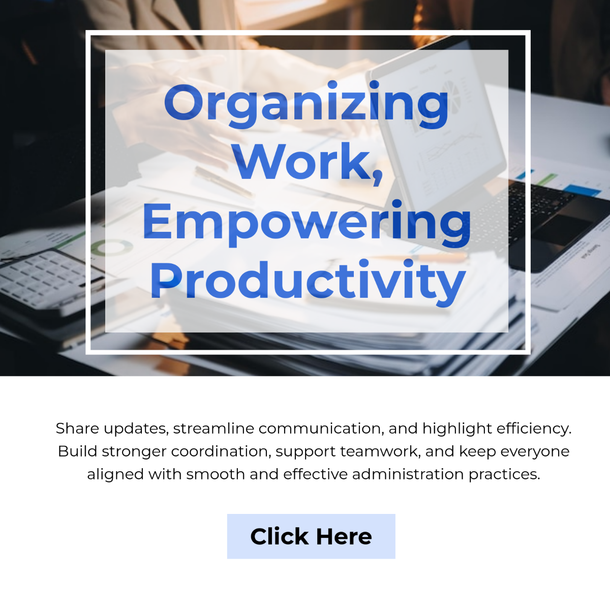 Free Administration WhatsApp Post Template to Edit Online