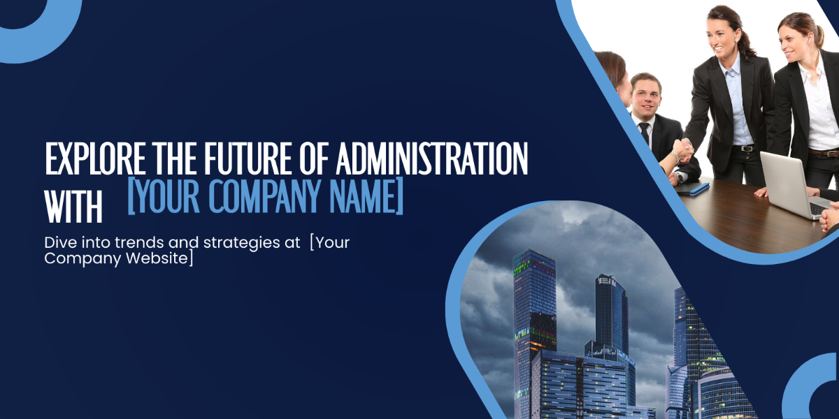 Free Administration Blog Banner Template