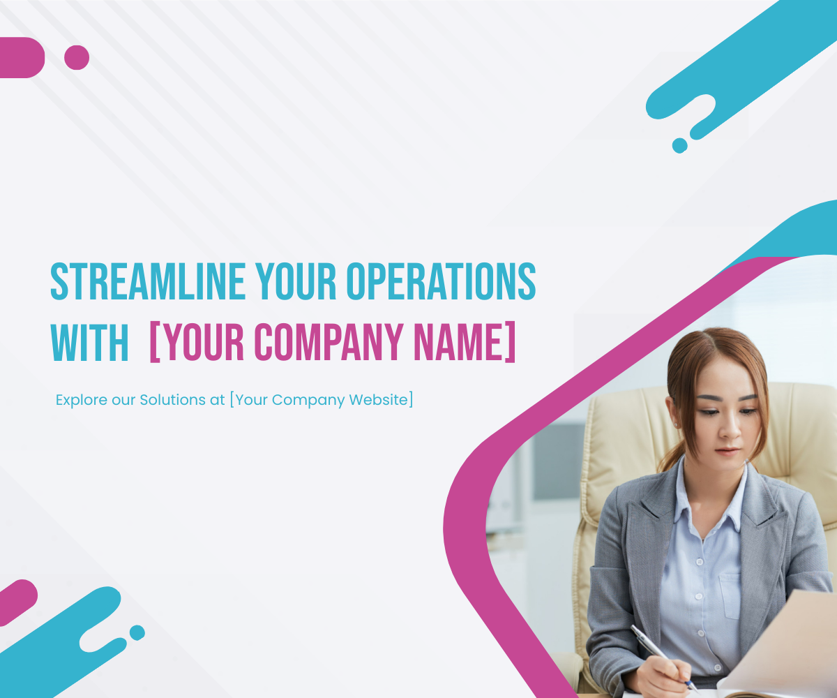 Free Administration Ad Banner Template