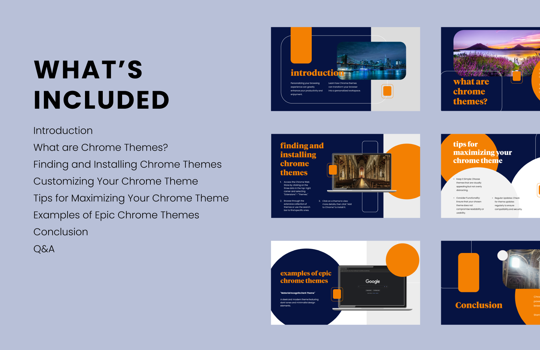 Epic Chrome Themes Template
