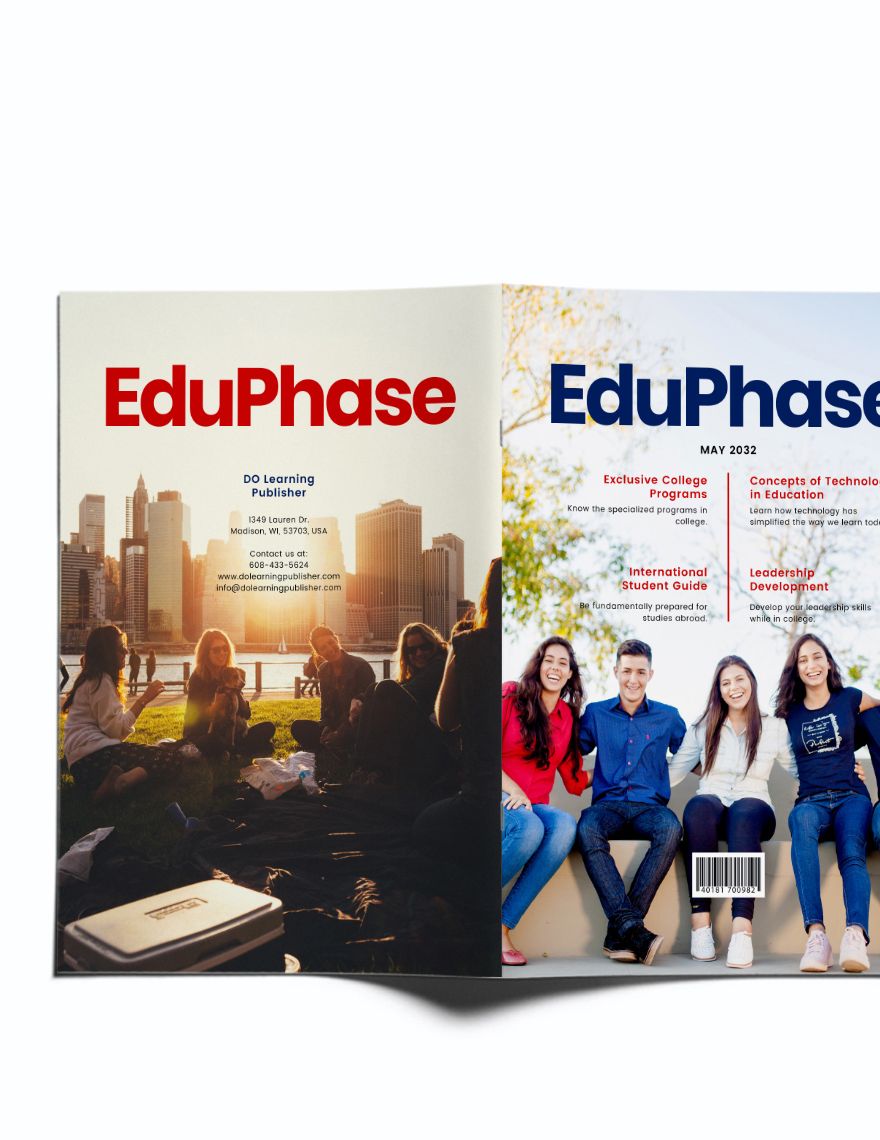 Education Magazine Template
