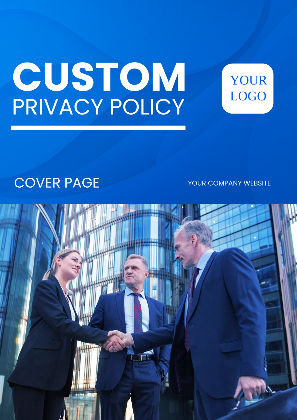 Custom Privacy Policy Cover Page