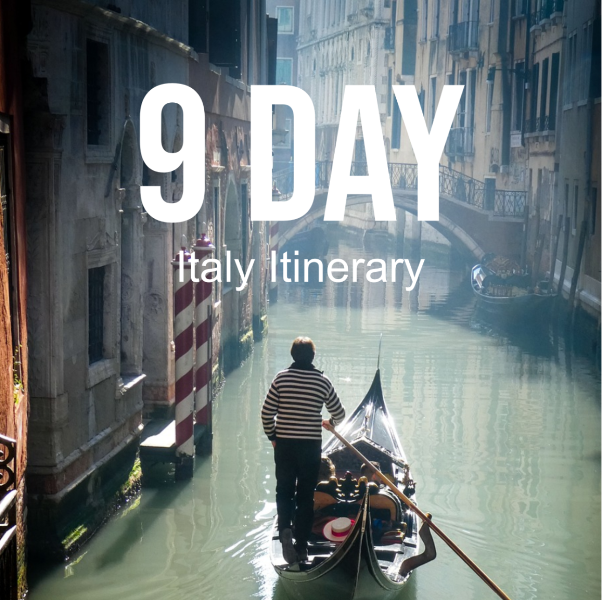 9 Day Italy Itinerary Template - Edit Online & Download