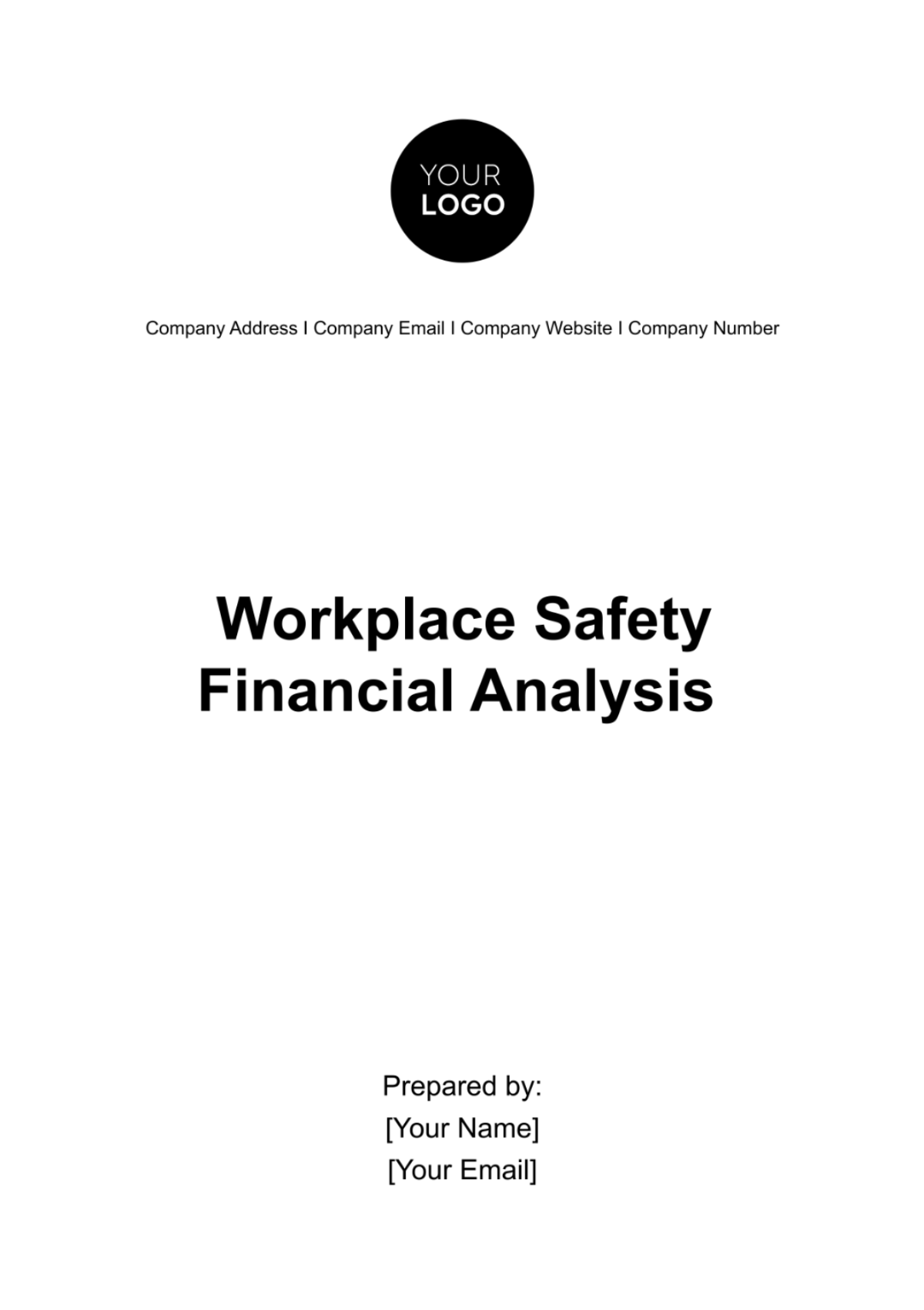 Workplace Safety Financial Analysis Template - Edit Online & Download