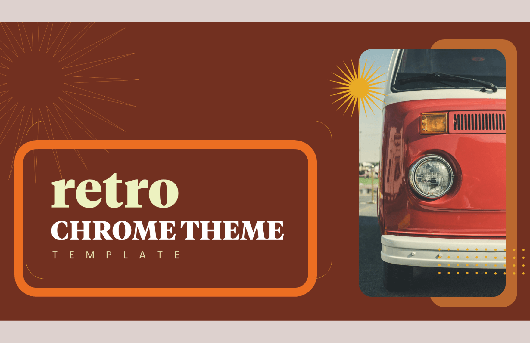 Retro Chrome Themes Template