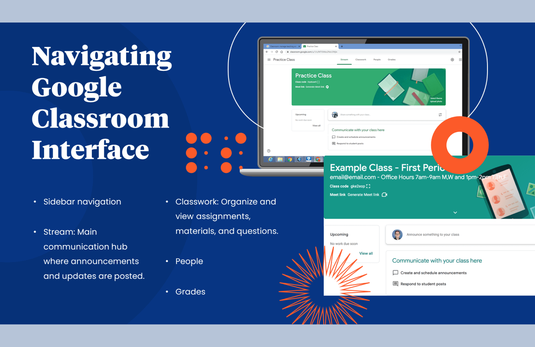 Google Classroom for Students Template