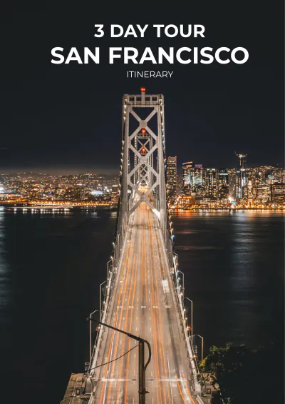 Free 3 Day San Francisco Family Itinerary Template to Edit Online