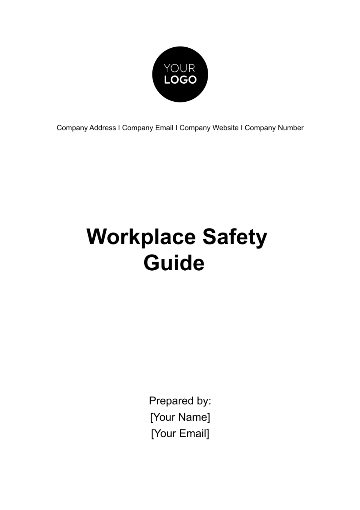 Workplace Safety Guide Template - Edit Online & Download