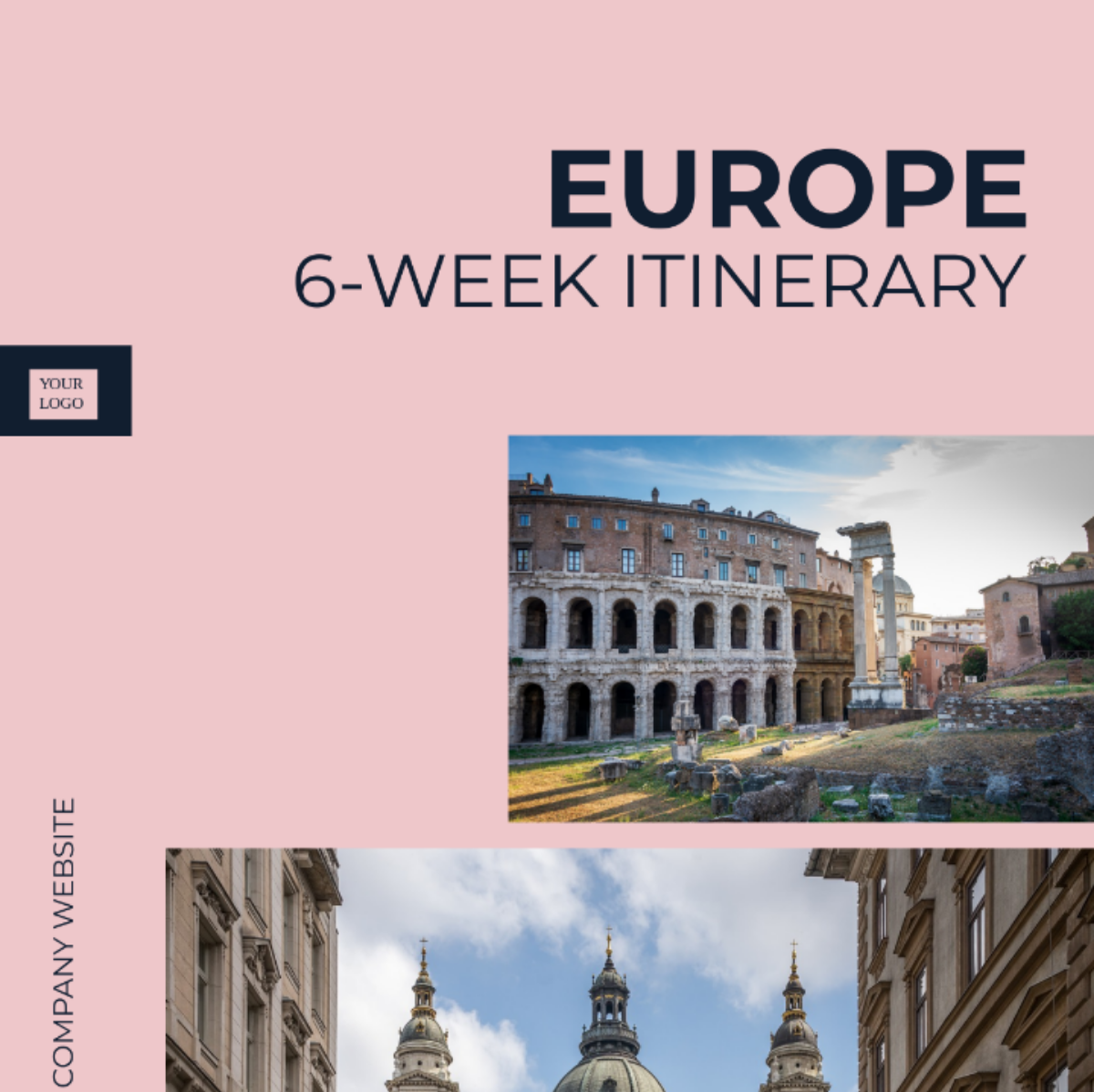 6 Week Europe Itinerary Template - Edit Online & Download