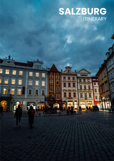 Free 1 Day Salzburg Itinerary Template to Edit Online