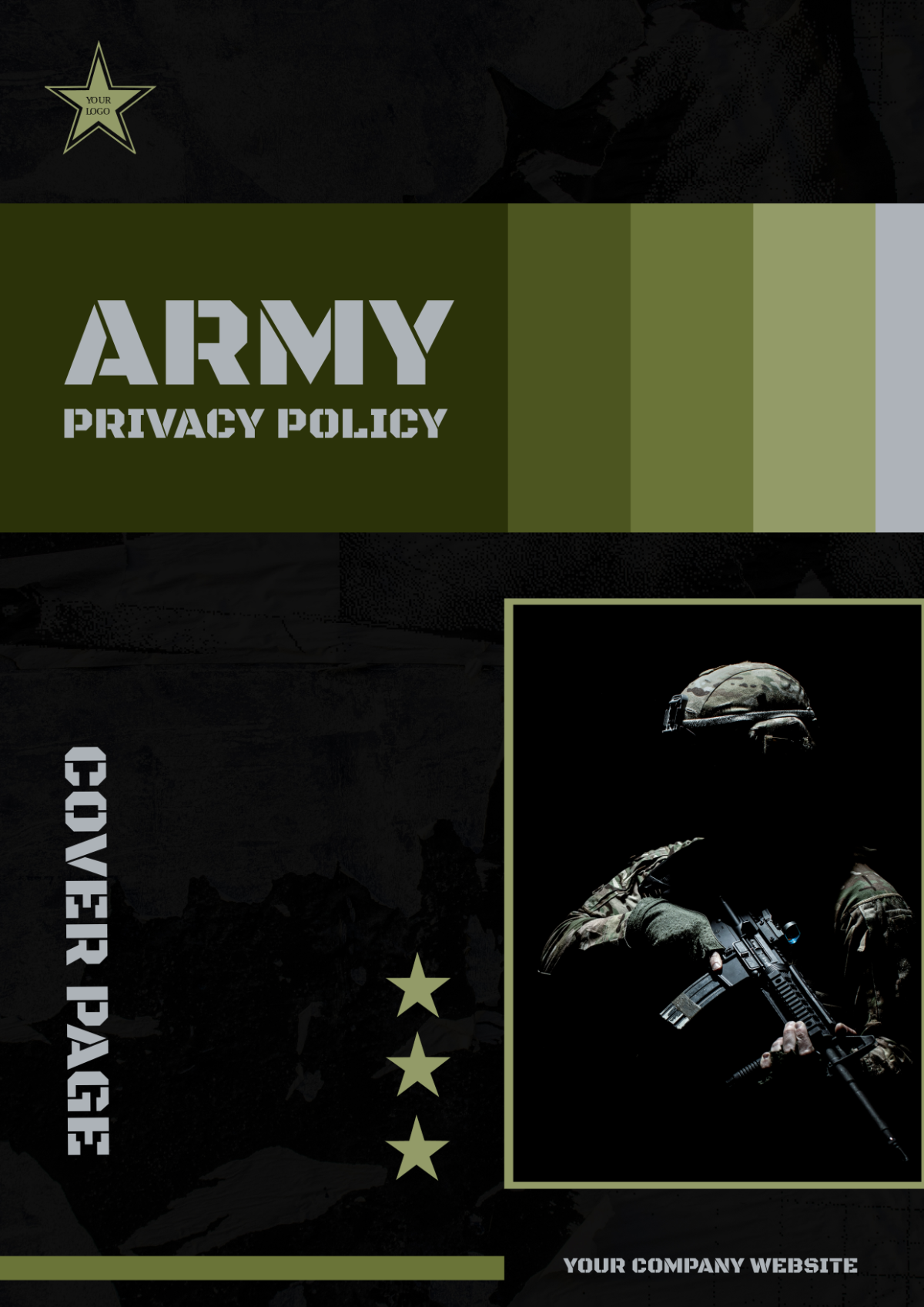 Army Privacy Policy Cover Page