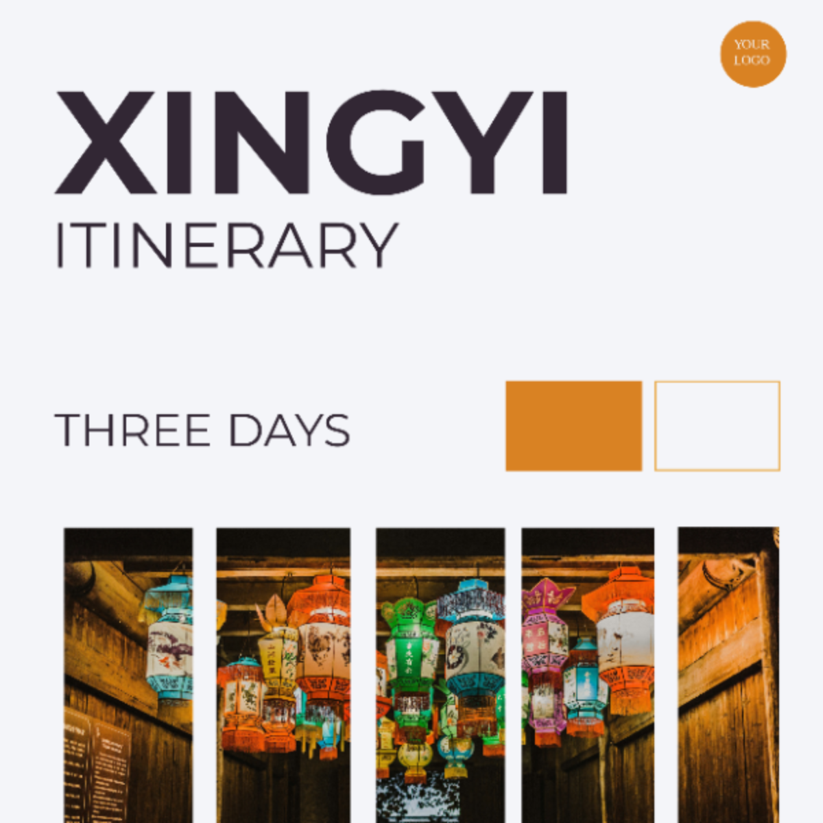 Xingyi Itinerary Template - Edit Online & Download