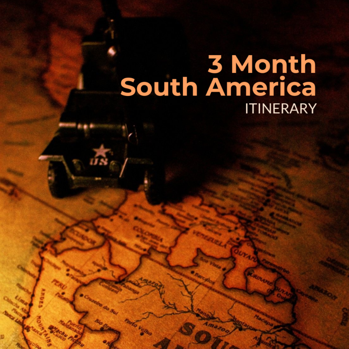 3 Month South America Itinerary Template - Edit Online & Download