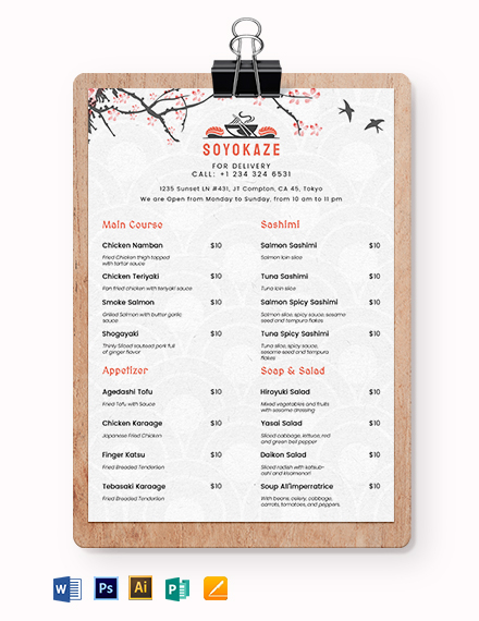 31 Takeaway Menu Template Free PSD JPEG AI Format Download Free 