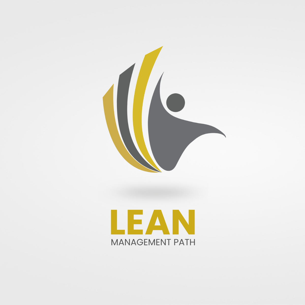 Lean Management Path Logo Template