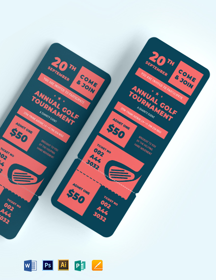 10 best golf ticket templates word psd free premium templates