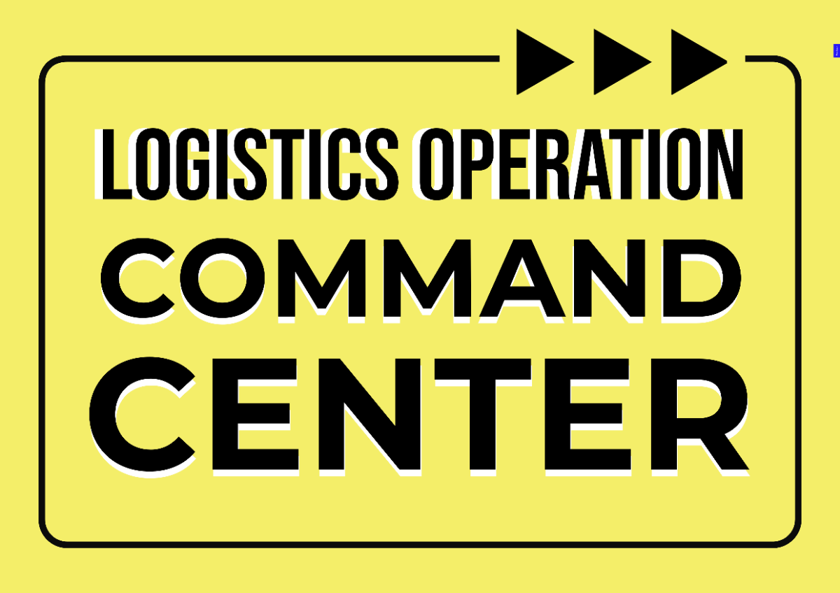 Logistics Operations Command Center Signage Template
