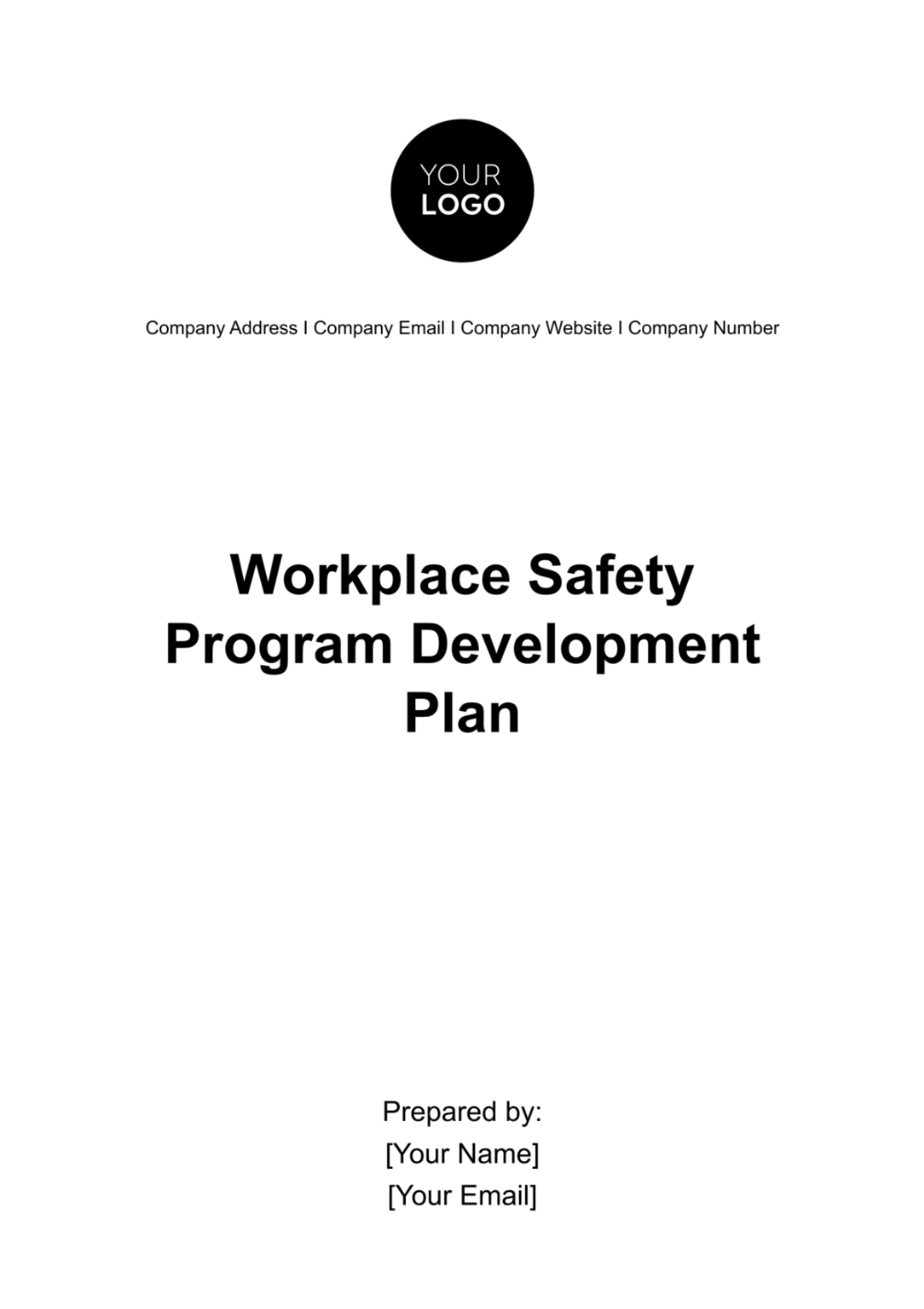 Workplace Safety Program Development Plan Template - Edit Online & Download