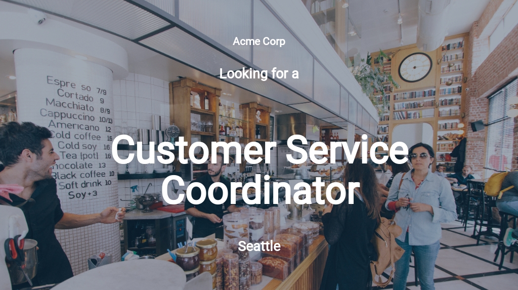Free Customer Service Coordinator Job Description Template.jpe