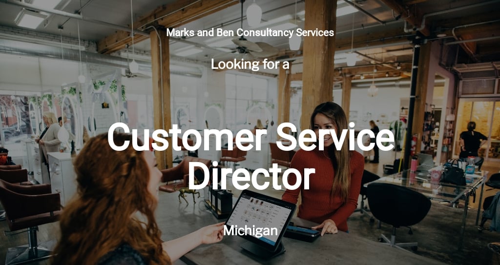 Free Customer Service Director Job Description Template.jpe