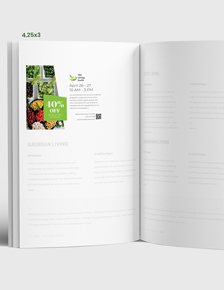 Agriculture Magazine Ads Template - InDesign, PSD | Template.net