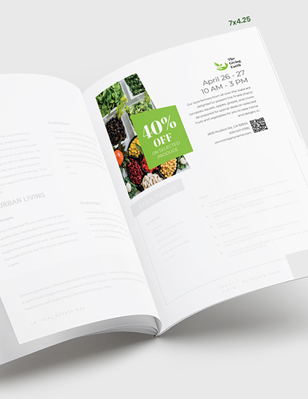 Agriculture Magazine Ads Template - Indesign, Psd 