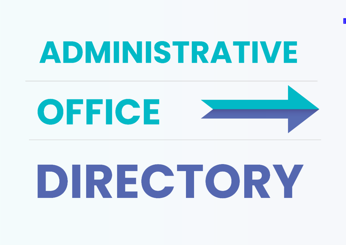 Administrative Office Directory Signage Template