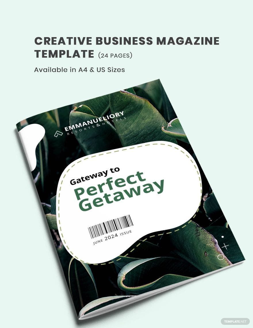 Creative Business Magazine Template