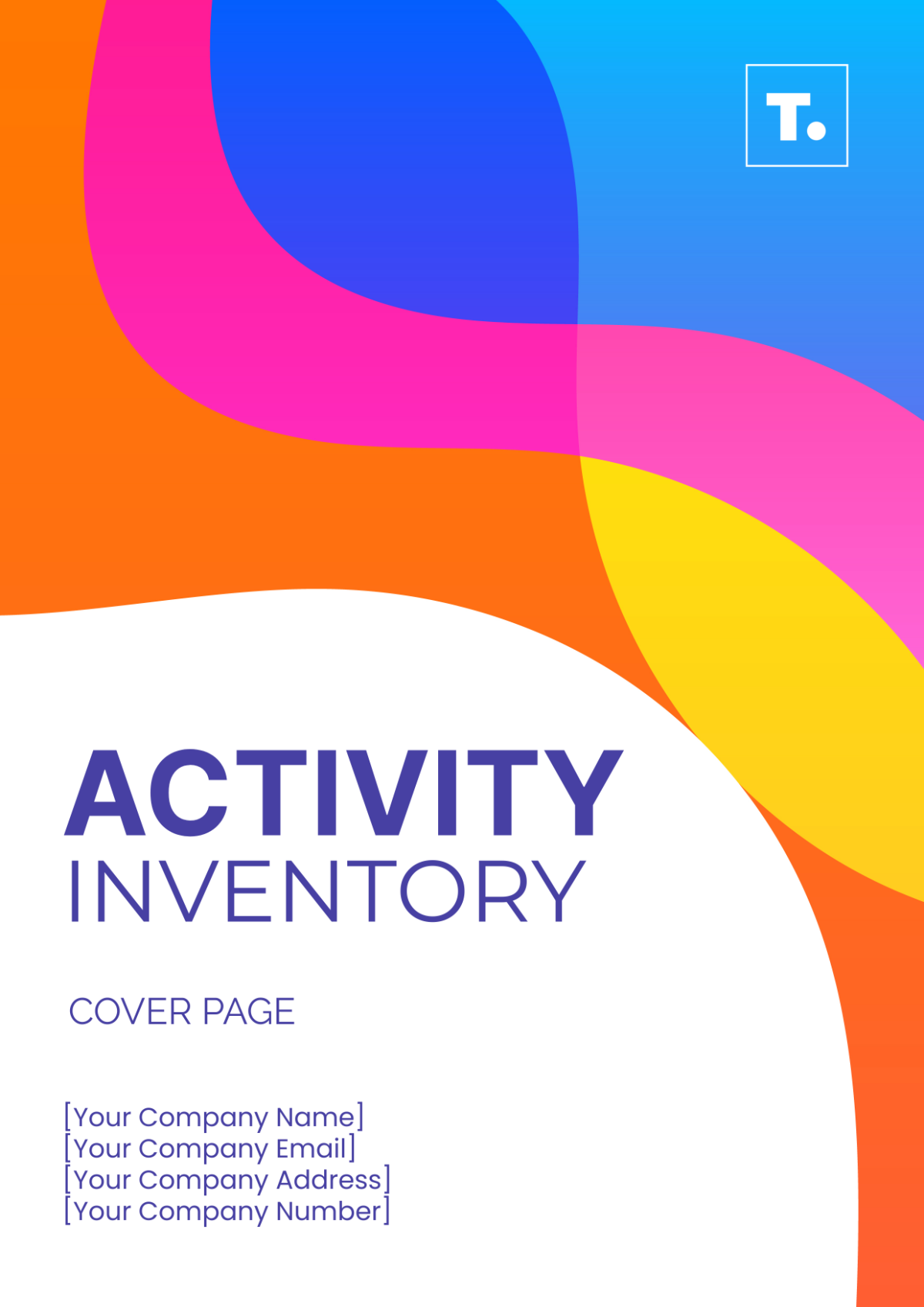 Activity Inventory Cover Page