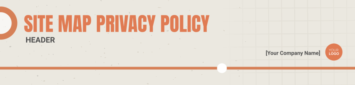 Site Map Privacy Policy Header Template