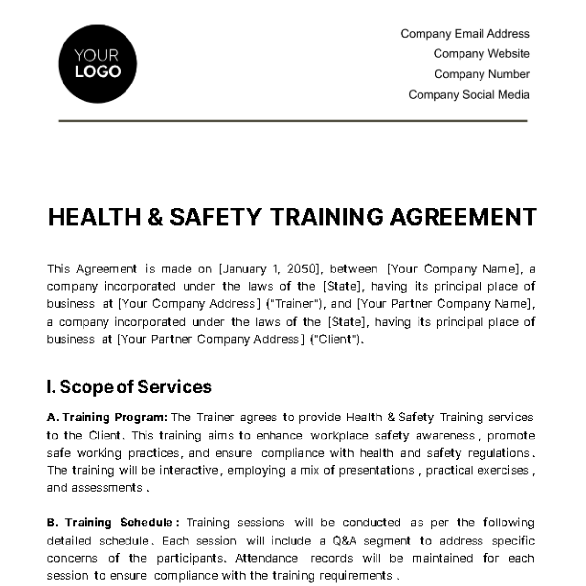 FREE Health & Safety Templates & Examples Download in Word, Google