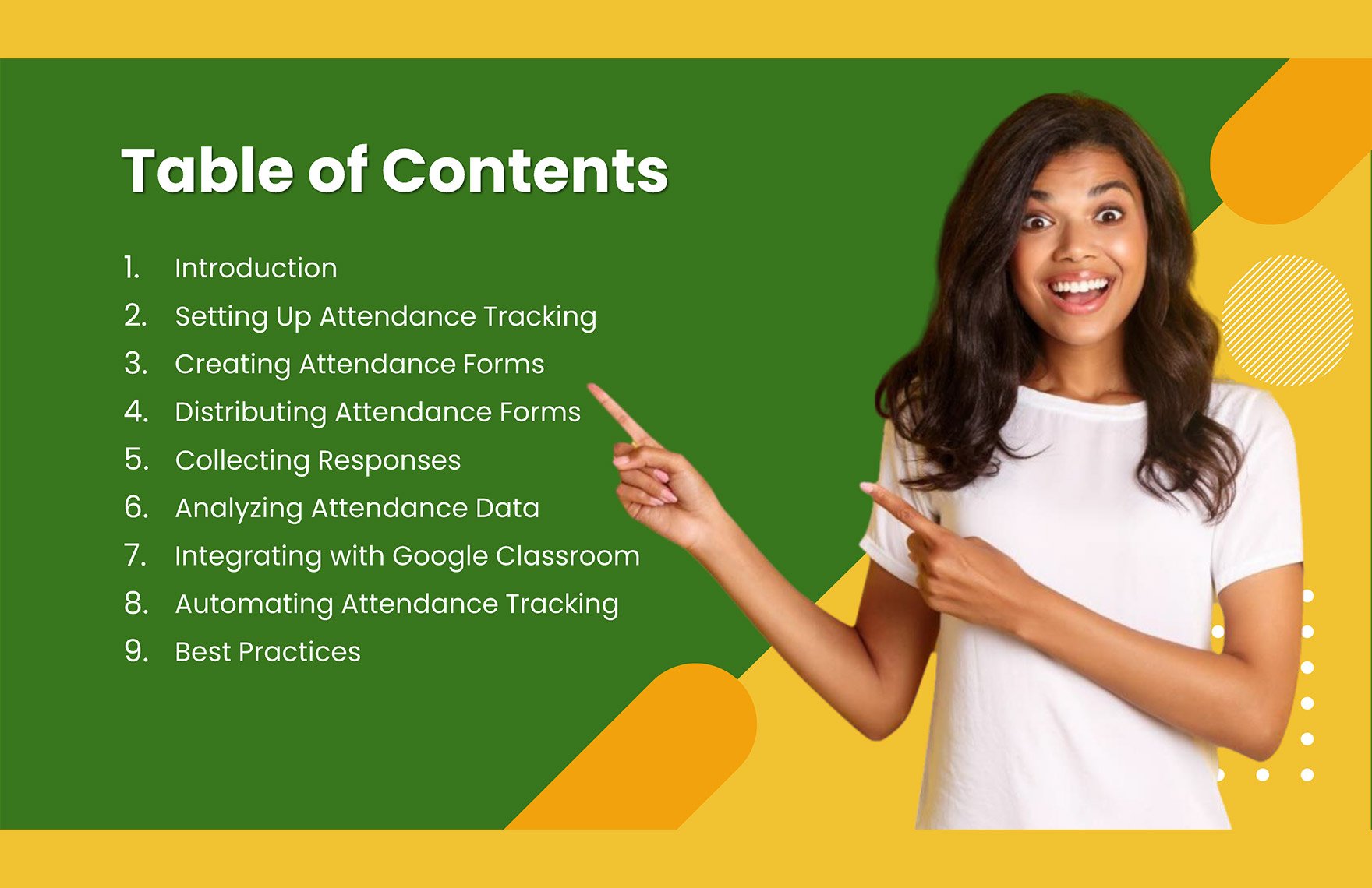 Track Google Classroom Attendance Template