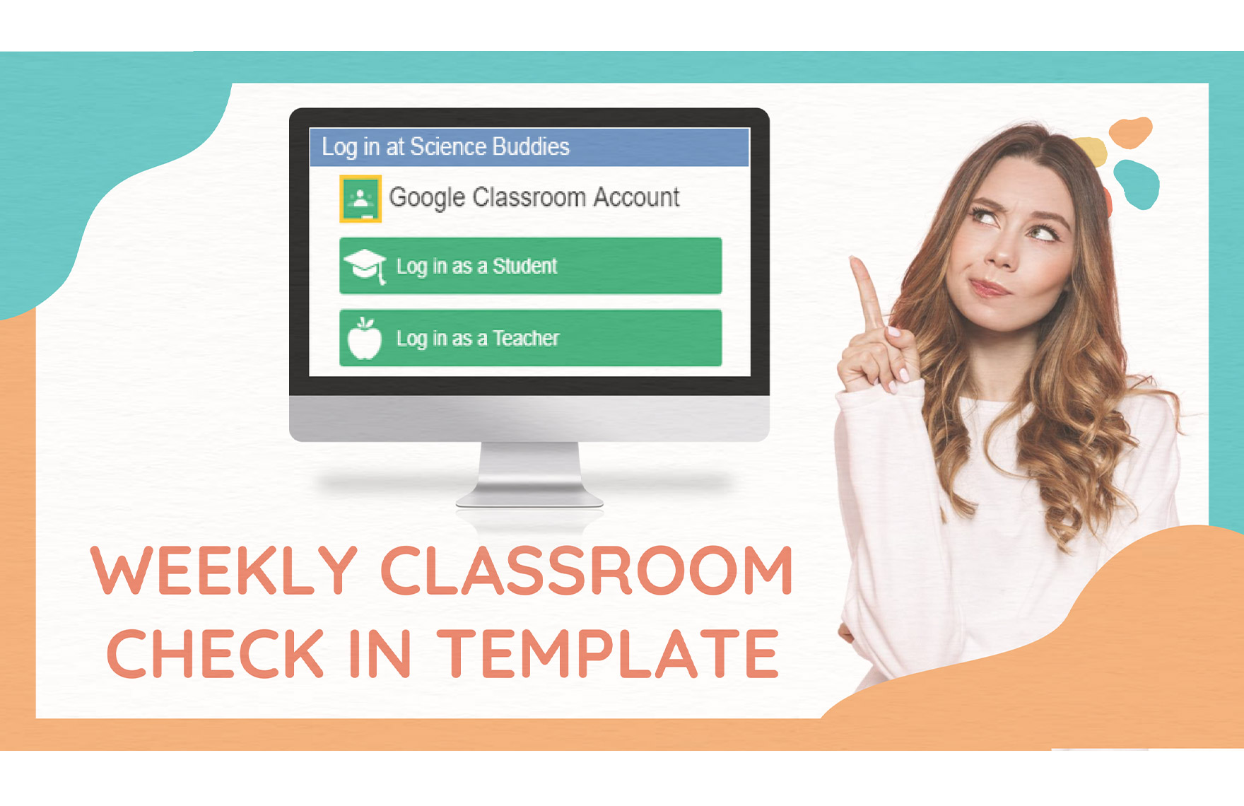 Weekly Classroom Check-In Template