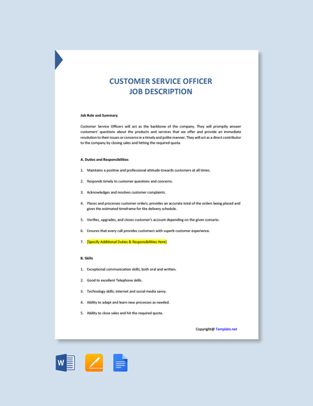 30-free-customer-service-job-description-templates-microsoft-word