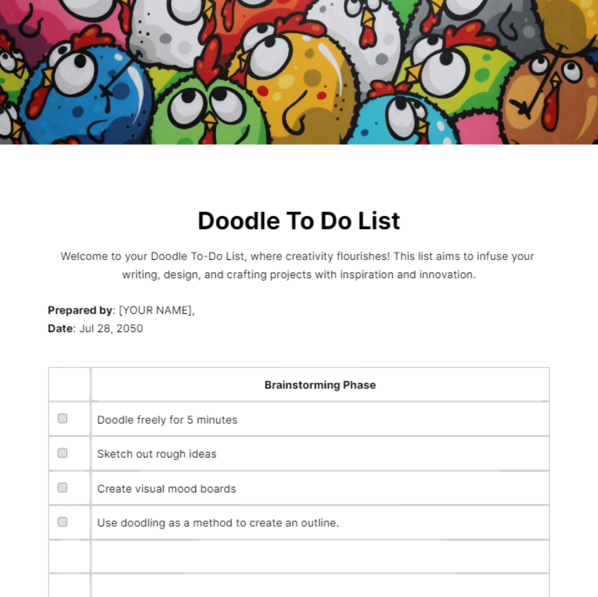 Morning To Do List Template - Edit Online & Download Example | Template.net