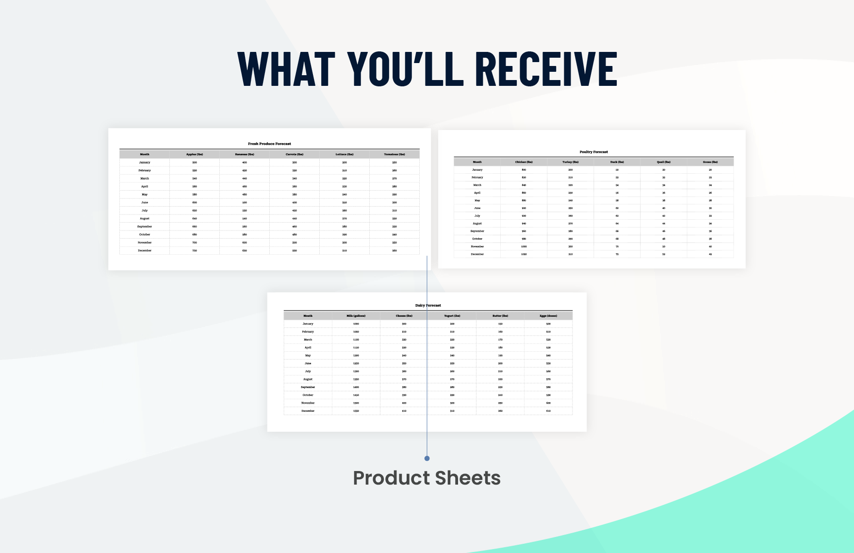 Forecast Product Template